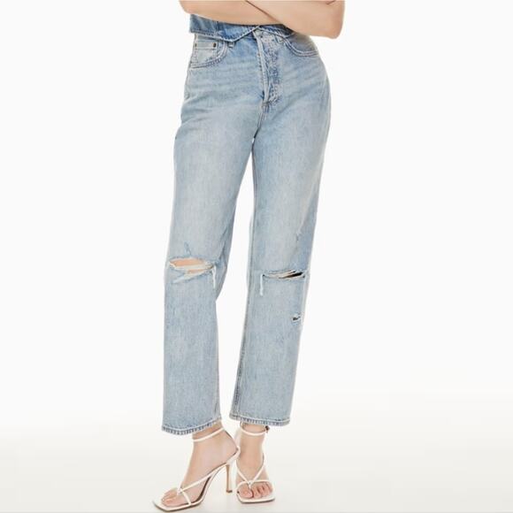 Aritzia Denim - Denim Forum The Joni High Rise Loose Jeans